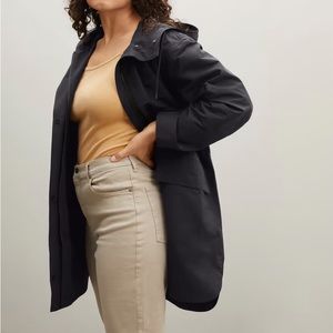 Everlane ReNew Black Anorak